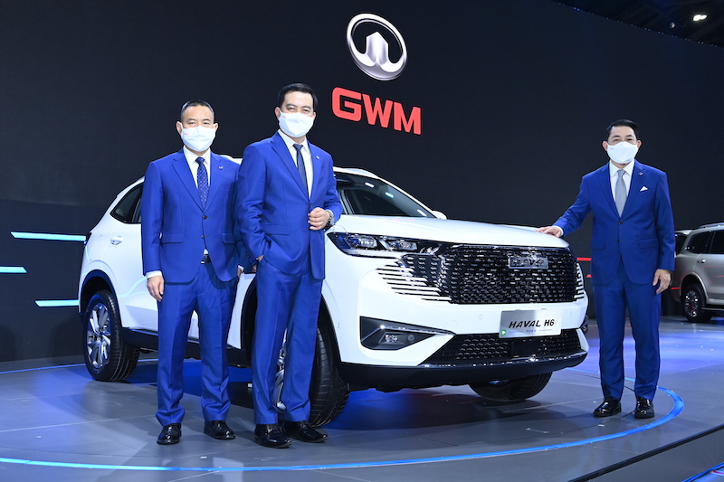 Haval H6 PHEV 2022 ra mắt thị trường Thái Lan