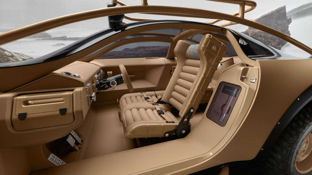 Nội thất của mẫu concept Project Maybach