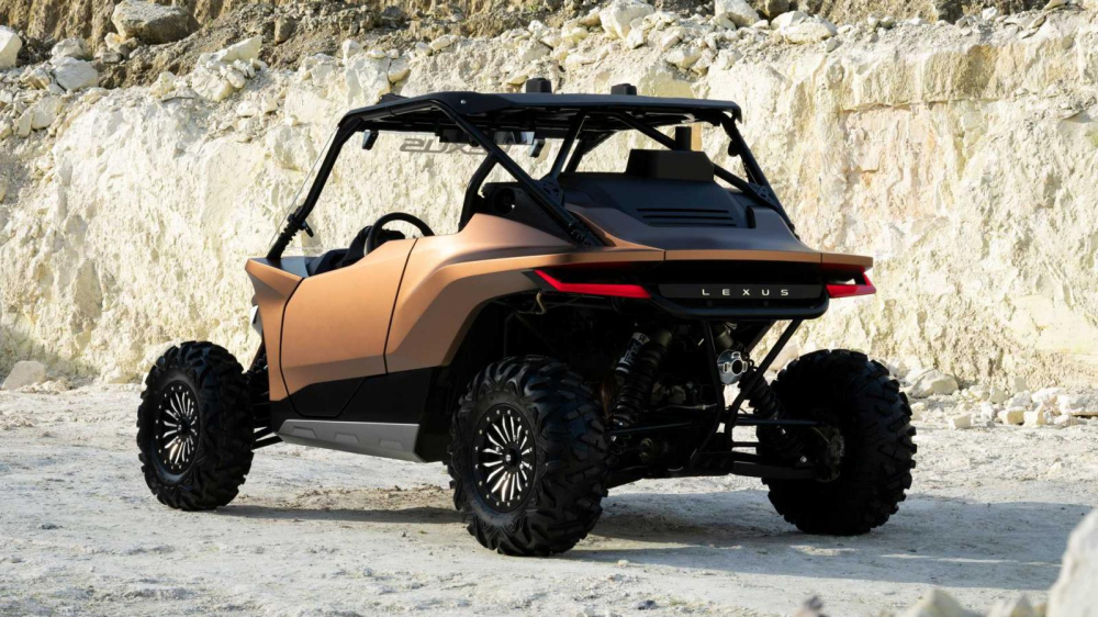Phía sau của mẫu concept Lexus ROV