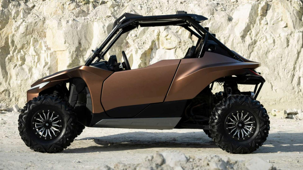 Phía bên của mẫu concept Lexus ROV