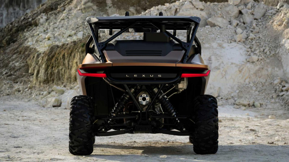 Đuôi xe của mẫu concept Lexus ROV