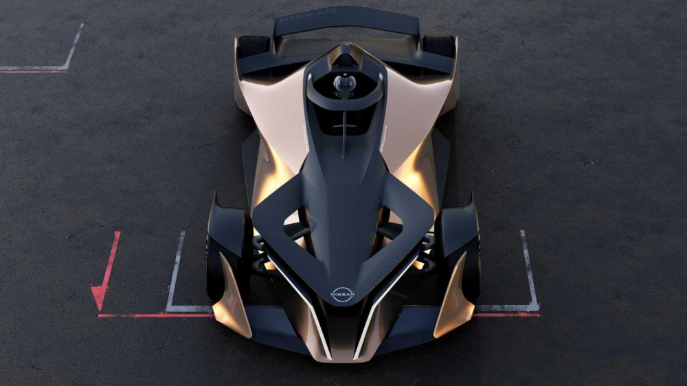 Đầu xe của Nissan Ariya Single Seater Concept