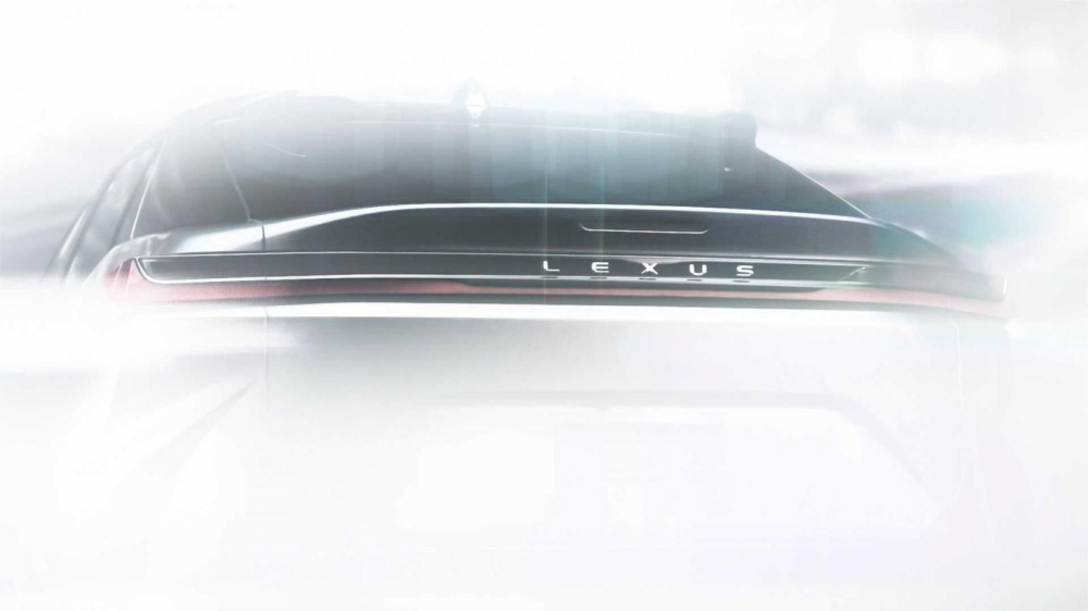 Đèn hậu của Lexus RZ