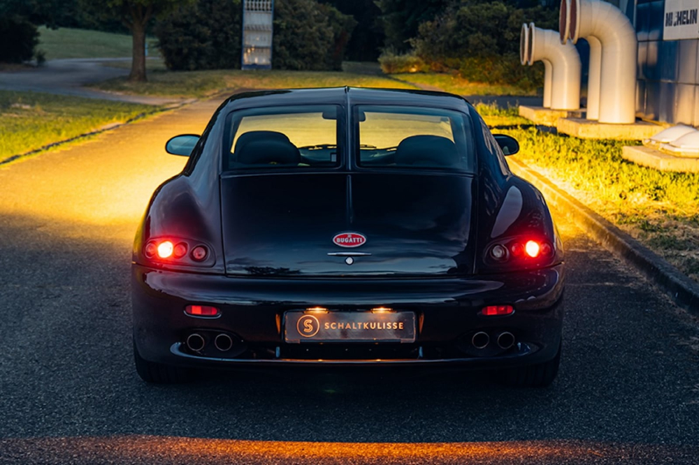 Đuôi xe của Bugatti EB112 Đuôi xe của Bugatti EB112