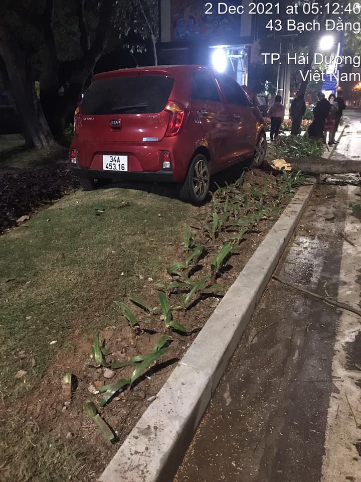 Hiện trường vụ tai nạn