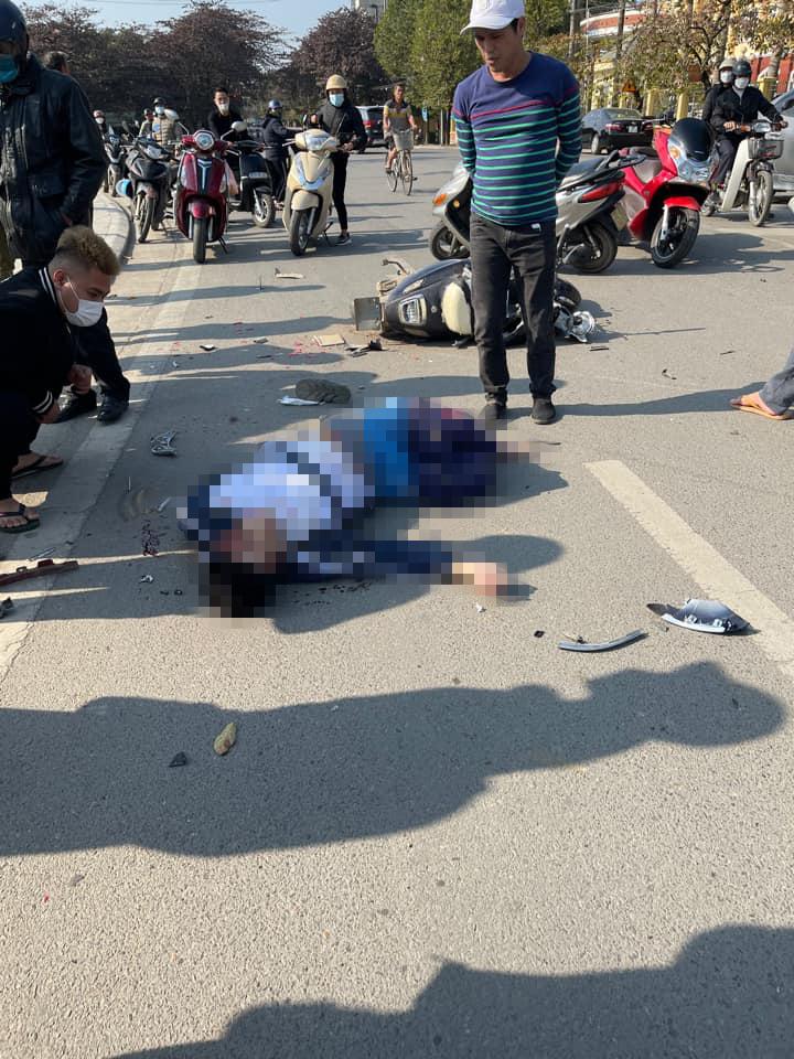 Hiện trường vụ tai nạn