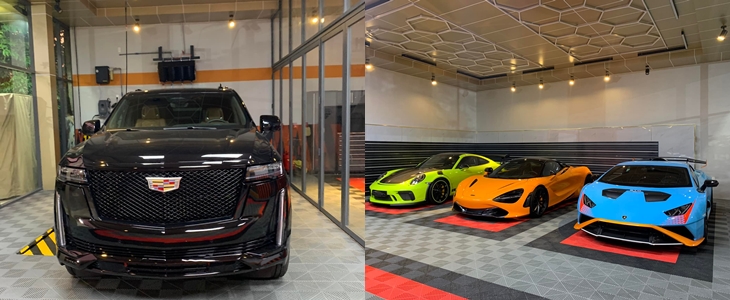 Những quái thú đang có mặt trong garage của đại gia Vũng Tàu