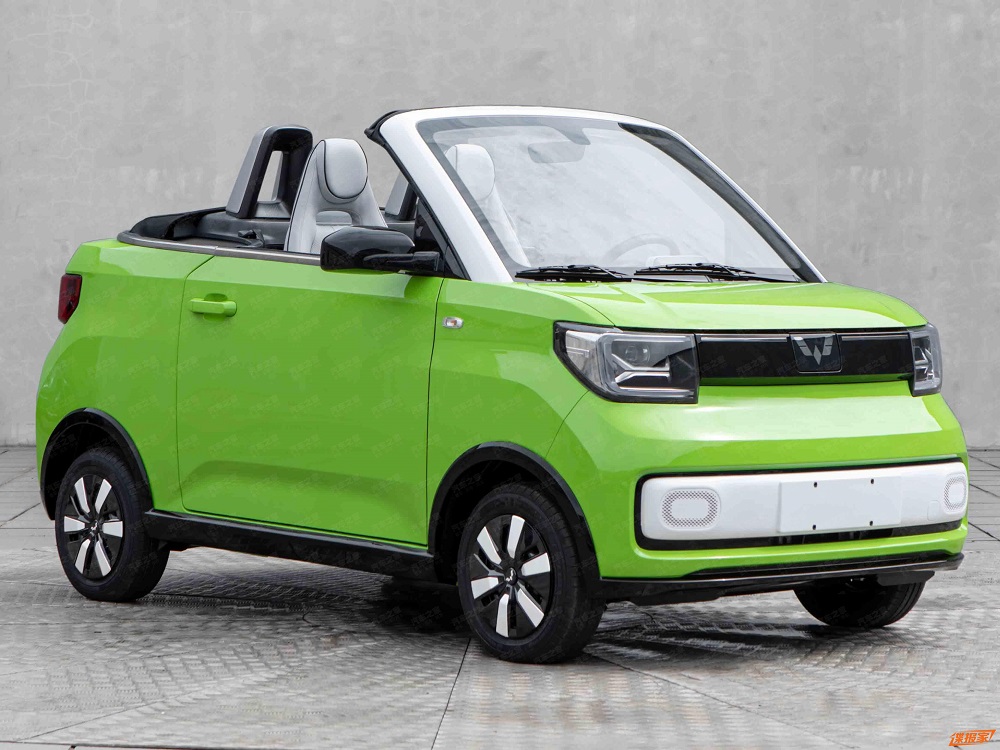 Wuling Hongguang Mini EV Convertible phiên bản thương mại