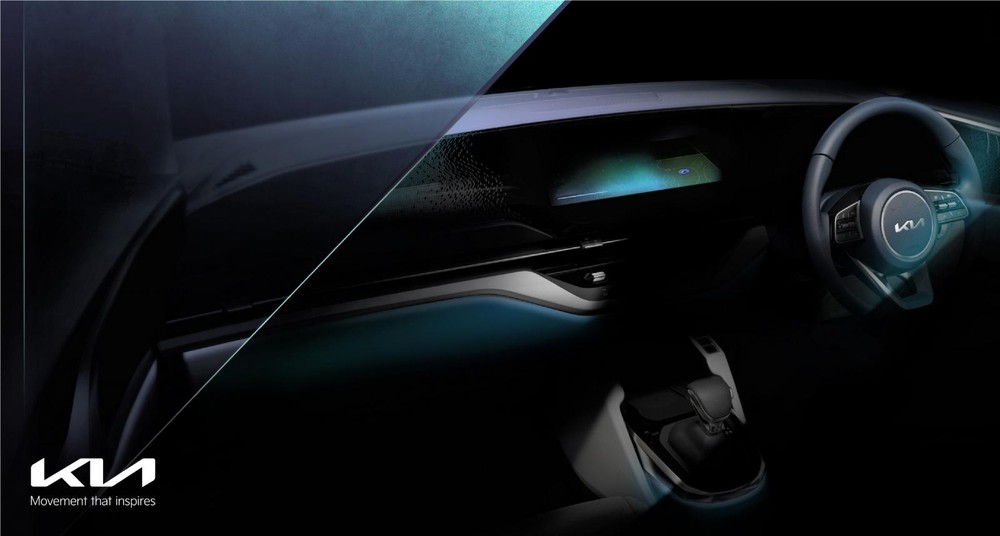 Hình ảnh phác họa nội thất của Kia Carens 2022
