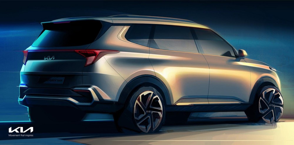 Kia Carens 2022 có thiết kế mang phong cách SUV