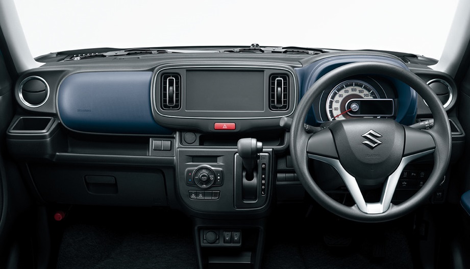 Suzuki Alto 2022 có vô lăng và bảng đồng hồ mới