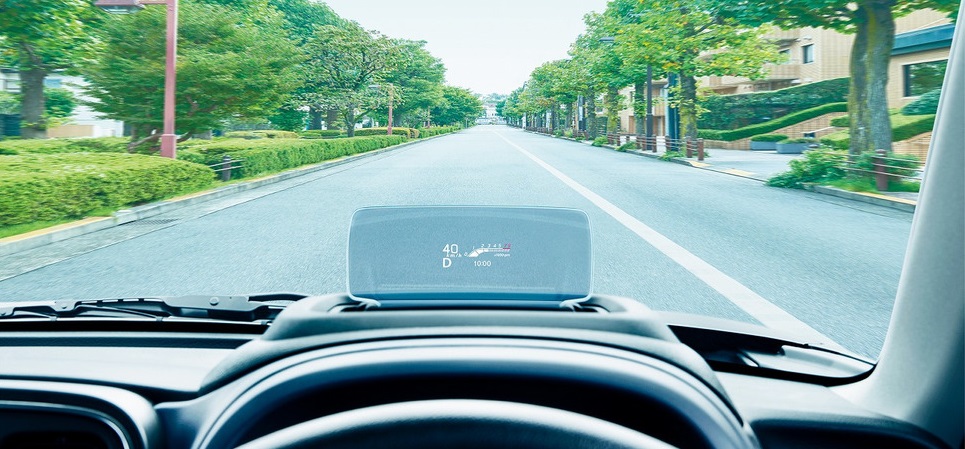 Màn hình hiển thị thông tin kính lái của Suzuki Alto 2022