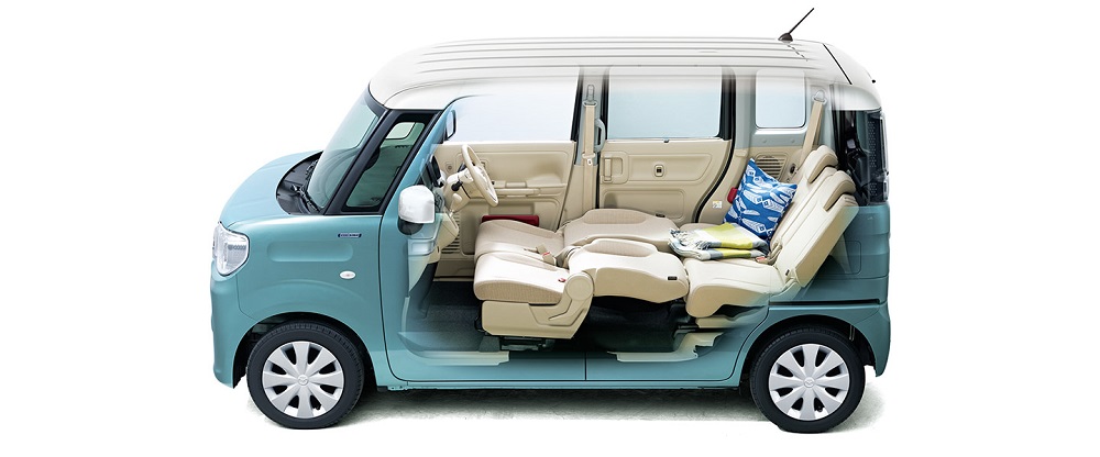 2 ghế trước của Mazda Flair Wagon 2022 có thể ngửa ra sau 2 ghế trước của Mazda Flair Wagon 2022 có thể ngửa ra sau