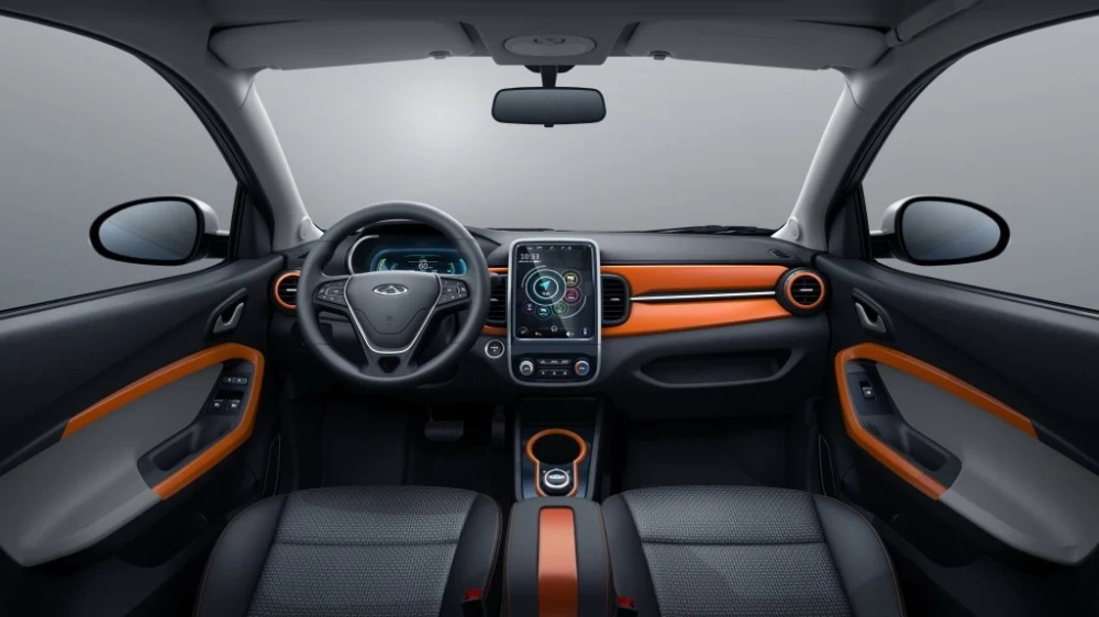 Nội thất của Chery eQ1 EV