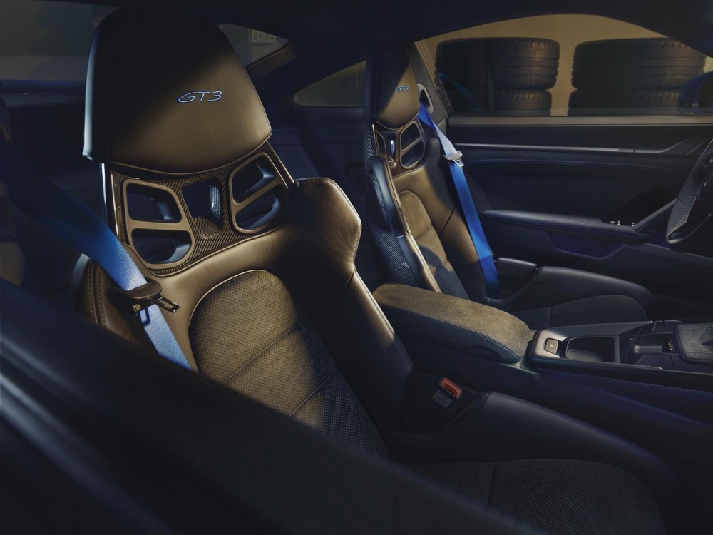 Nội thất của xe Porsche 911 GT3 2022