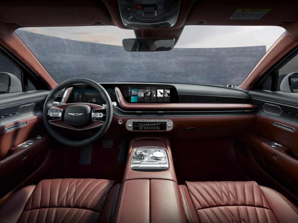 Khoang lái của Genesis G90 2022 Khoang lái của Genesis G90 2022