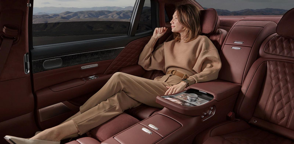Ghế VIP của Genesis G90 2022 Ghế VIP của Genesis G90 2022