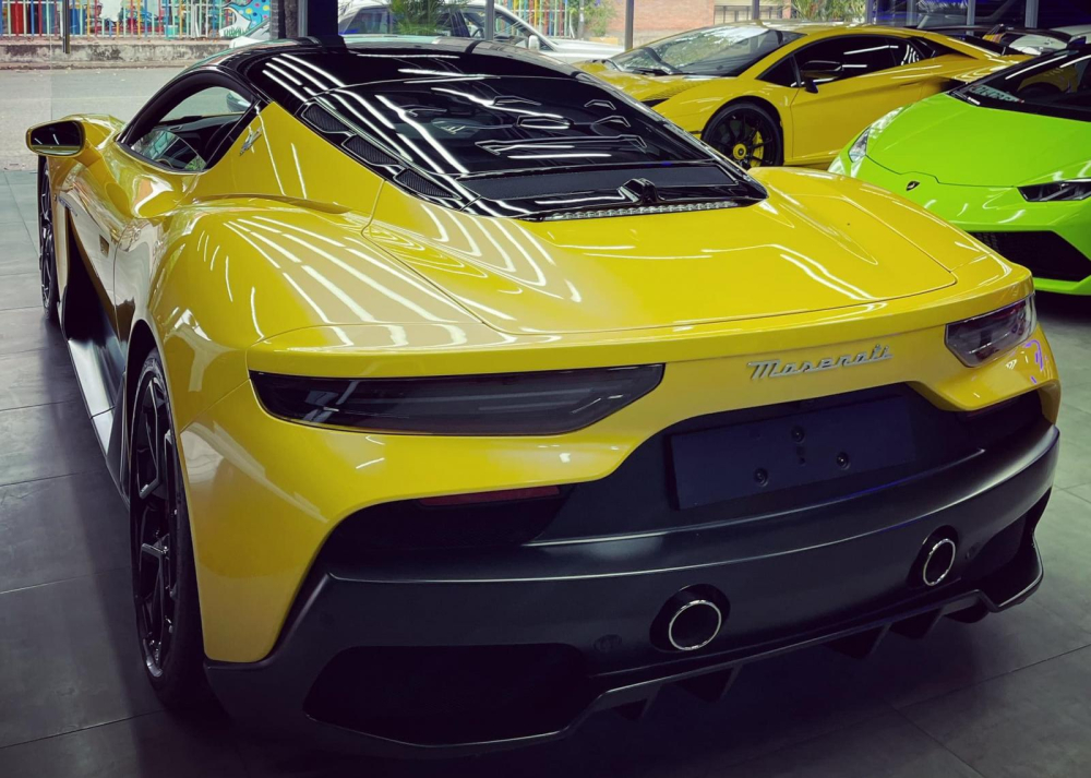 Thiết kế đu&ocirc;i xe Maserati MC20