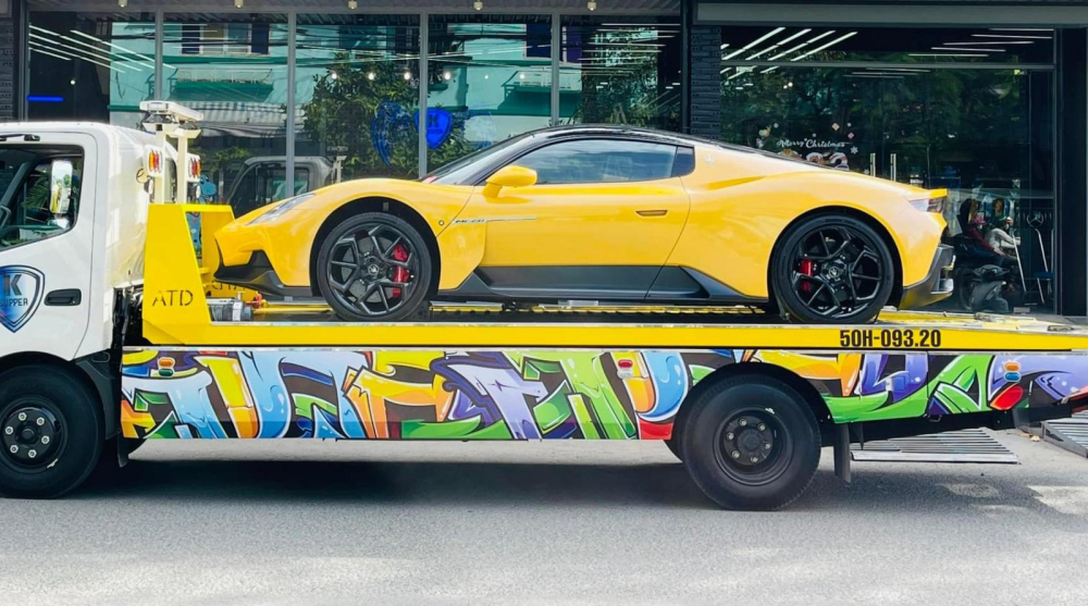 Kh&ocirc;ng phải S&agrave;i th&agrave;nh hay H&agrave; Nội, T&acirc;y Ninh mới l&agrave; đ&iacute;ch đến của Maserati MC20 độc nhất Việt Nam