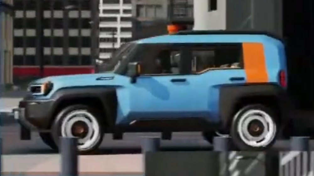 Toyota Compact Cruiser EV nhìn từ bên sườn