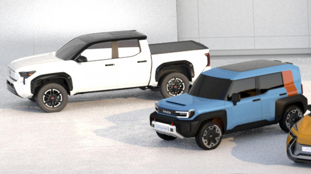 Toyota Compact Cruiser EV ra mắt, đứng cạnh Toyota Pickup EV