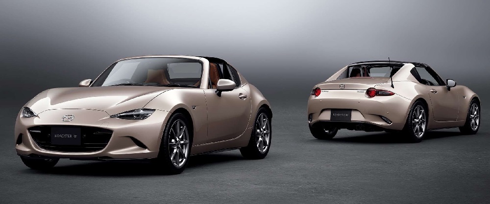 Mazda Roadster 2022 m&agrave;u Platinum Quartz Metallic mới