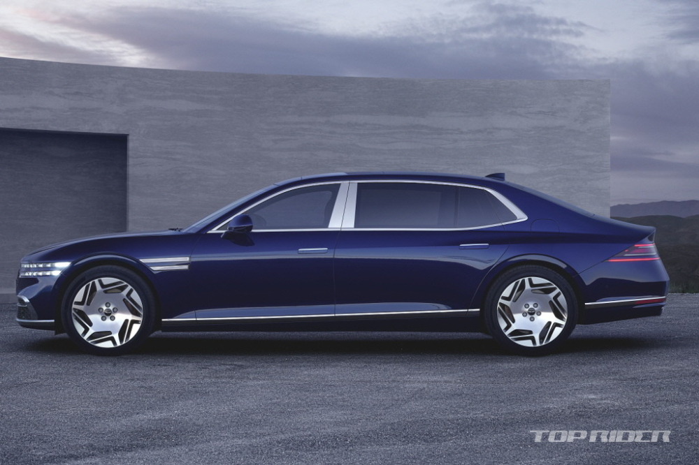 Genesis G90 2022 phiên bản trục cơ sở dài Genesis G90 2022 phiên bản trục cơ sở dài