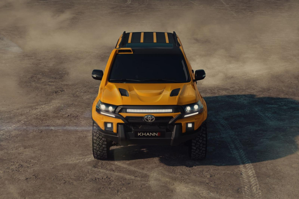 Đầu xe của Toyota Land Cruiser 200 Expedition