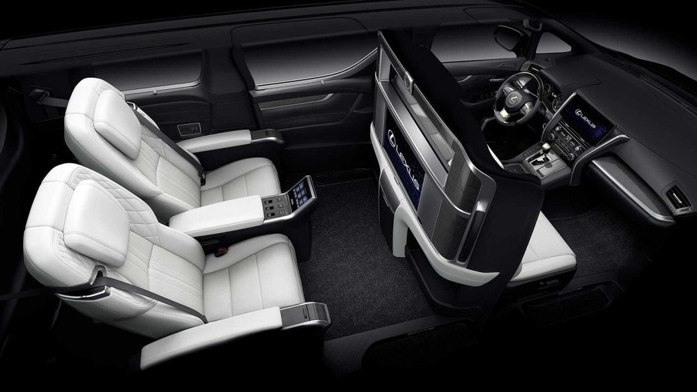 Nội thất của Lexus LM 2021 phiên bản 4 chỗ