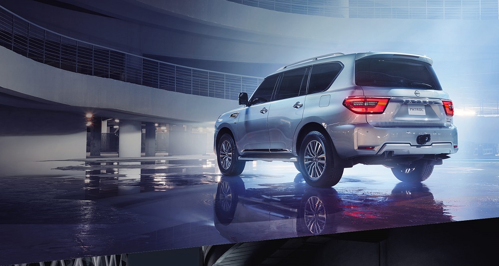 Nissan Patrol 2022 nh&igrave;n từ ph&iacute;a sau