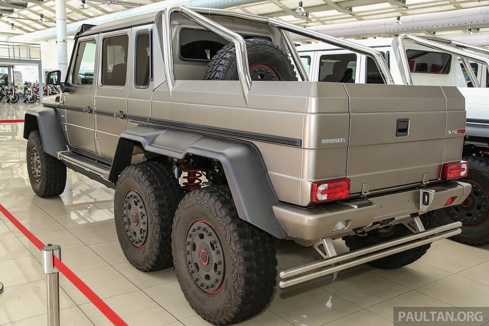 Brabus G700 6x6 mạnh mẽ và có khả năng off-road tốt hơn Mercedes-AMG G 63 6x6