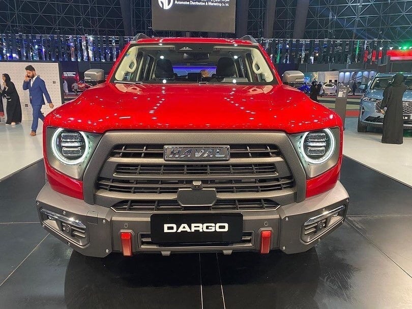 Thiết kế đầu xe của Haval Dargo 2022