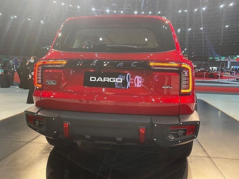 Thiết kế đằng sau của Haval Dargo 2022