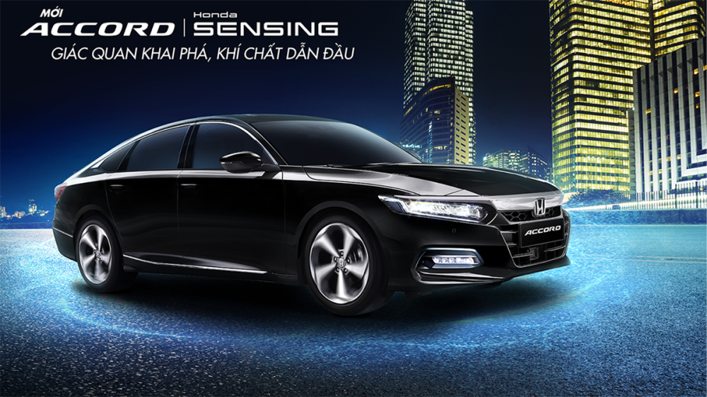Honda Accord 2022 chính thức ra mắt với sự bổ sung thêm công nghệ an toàn chủ động Honda SENSING.