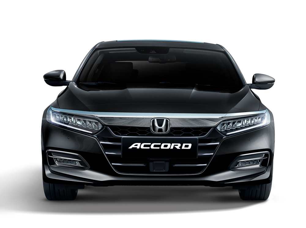 Đầu xe Honda Accord 2022 xuất hiện radar cảm biến, đây là một phần không thể thiếu của công nghệ Honda SENSING.