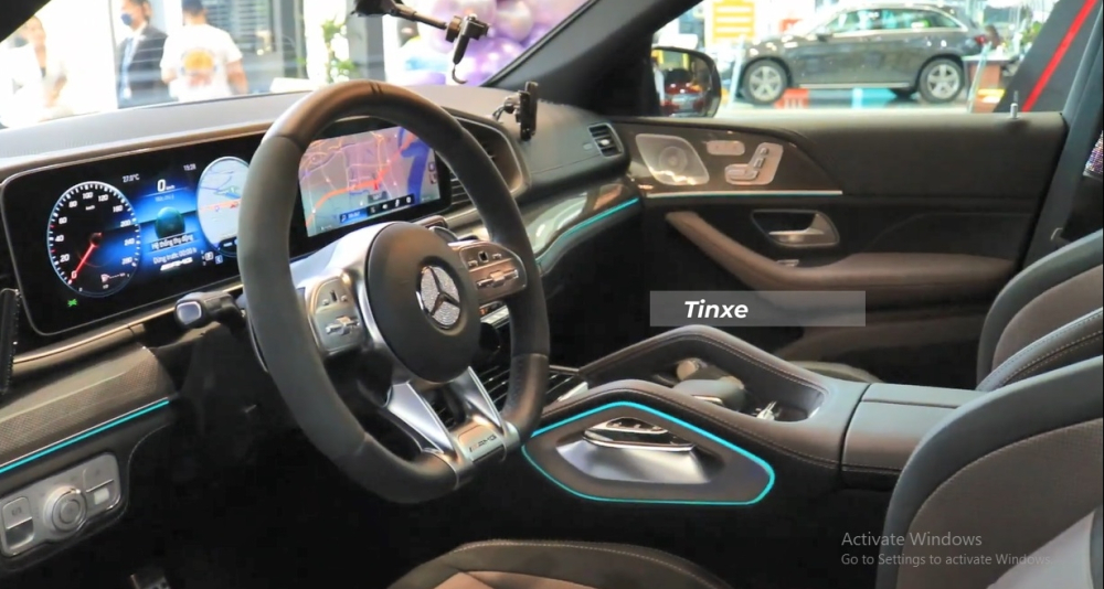 Nội thất của xe Mercedes-AMG GLE 53 4Matic+ Coupe 2021