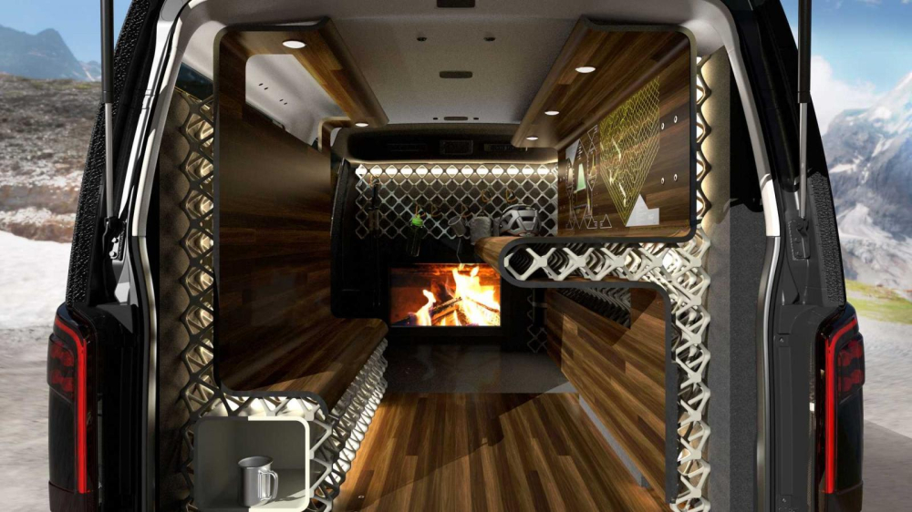 Cabin của Nissan Caravan Mountain Base