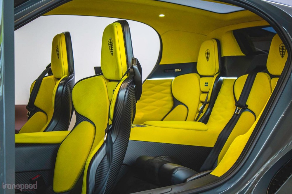 Xe Koenigsegg Gemera có đến 4 chỗ ngồi Xe Koenigsegg Gemera có đến 4 chỗ ngồi