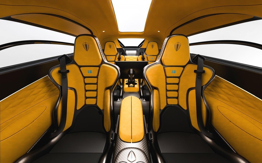 Nội thất của xe Koenigsegg Gemera Nội thất của xe Koenigsegg Gemera