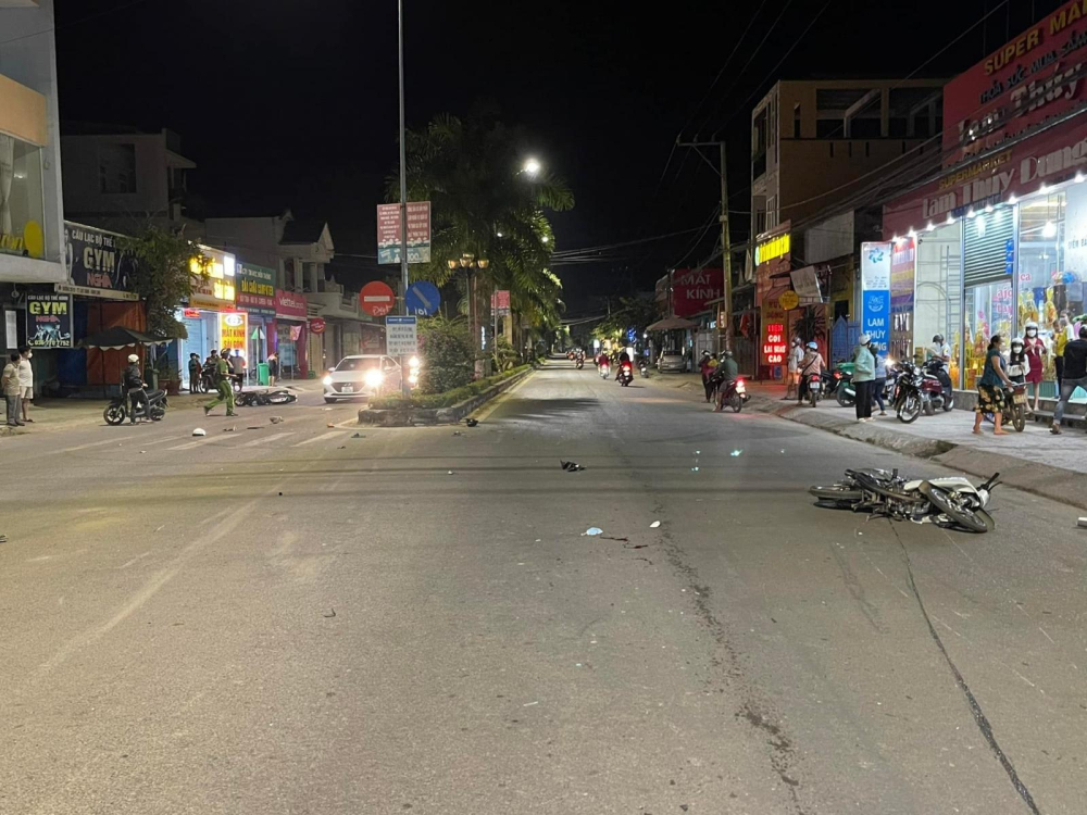 Hiện trường vụ tai nạn