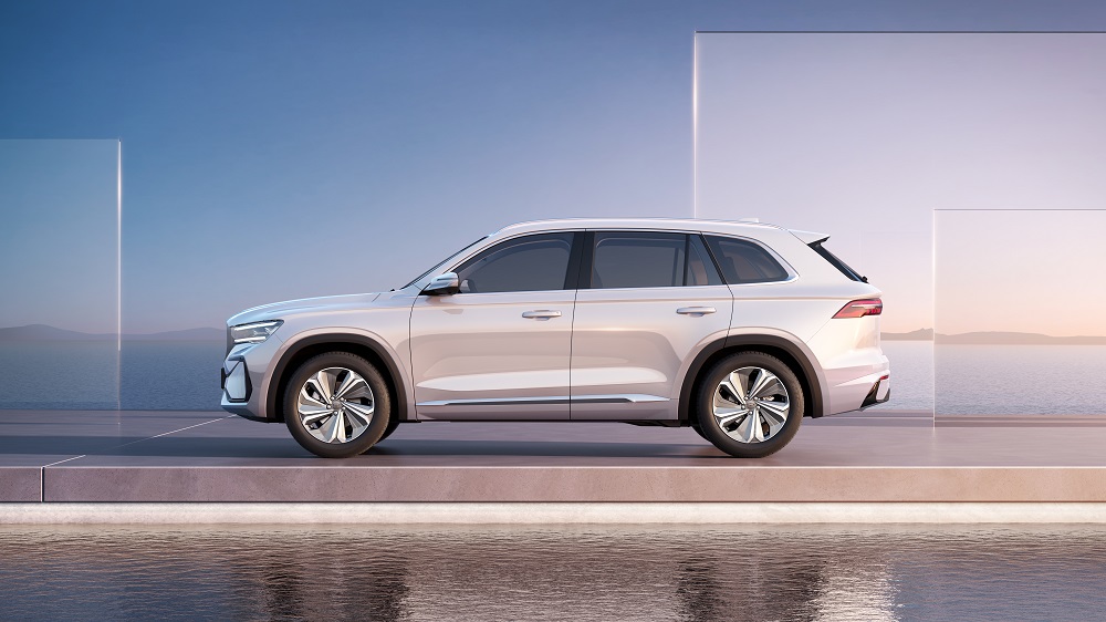 Geely Xingyue L Thor Hi·X 2022 có bộ vành la-zăng mới