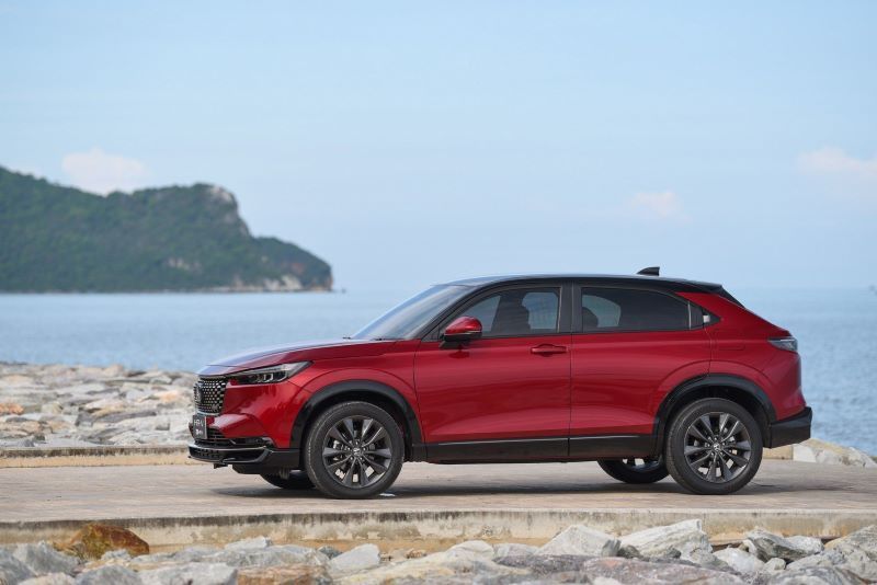 Honda HR-V RS 2022 sơn m&agrave;u đỏ Ignite Red