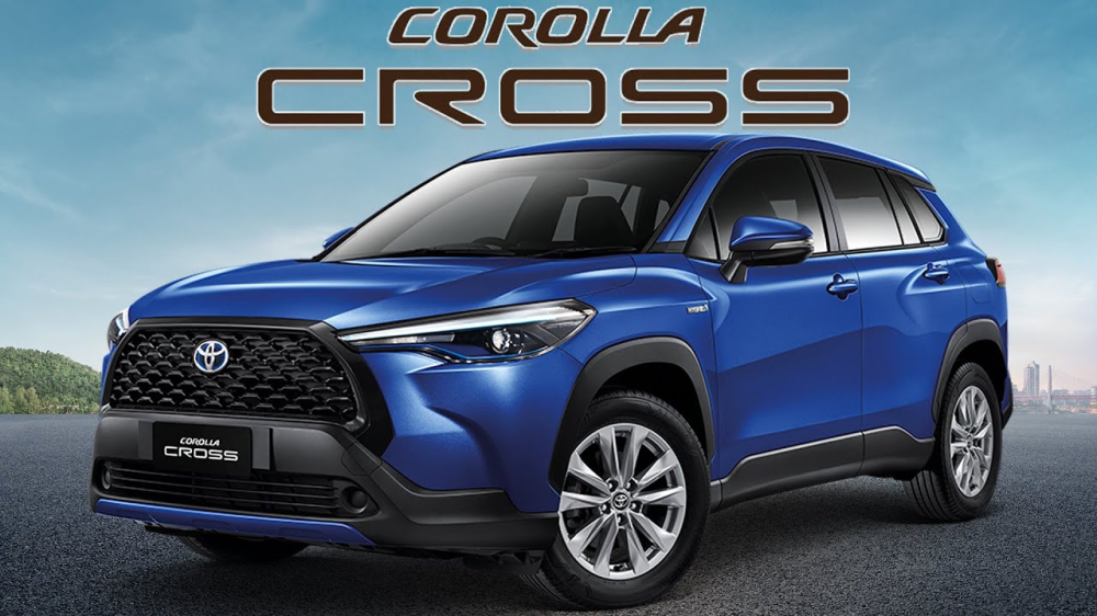 Xanh dương Nebula Blue Metallic hiện cũng đang được dùng cho Toyota Corolla Cross