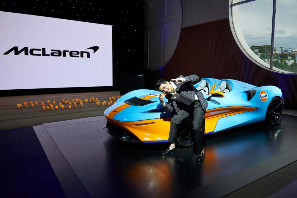 Chiếc xe McLaren Elva mô hình xuất hiện tại Việt Nam