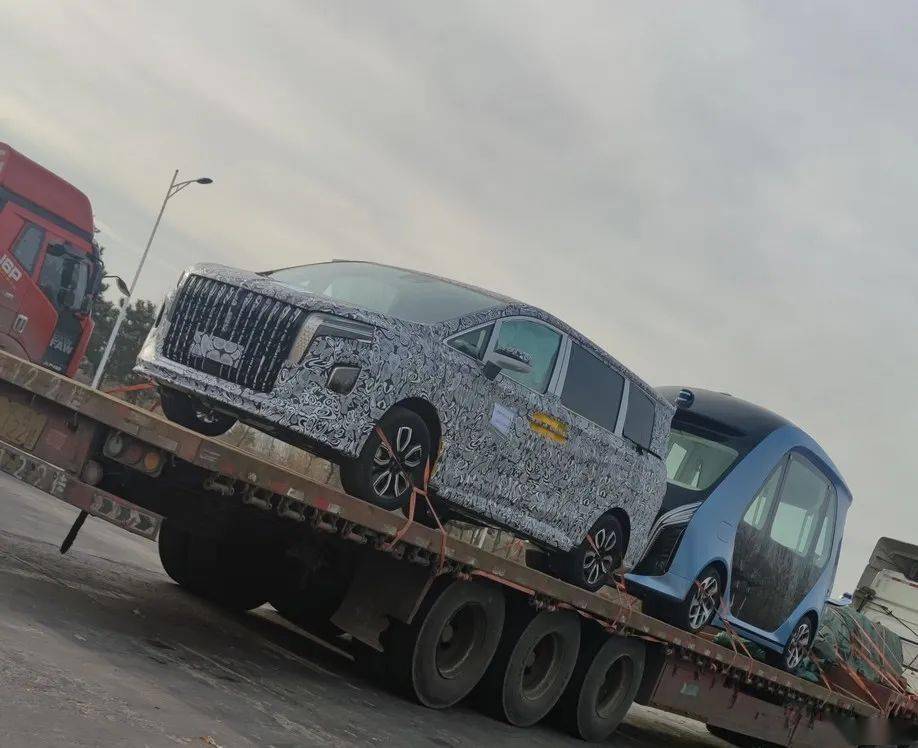 MPV cỡ lớn mới của Hồng Kỳ bị bắt gặp tr&ecirc;n đường phố, cạnh tranh chuy&ecirc;n cơ mặt đất Toyota Alphard