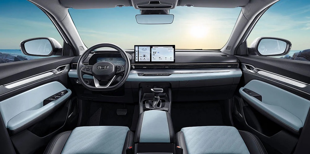 Nội thất b&ecirc;n trong Geely Emgrand L 2022