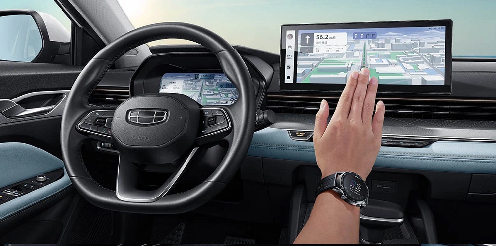 Geely Emgrand L 2022 c&oacute; t&iacute;nh năng ra lệnh bằng cử chỉ