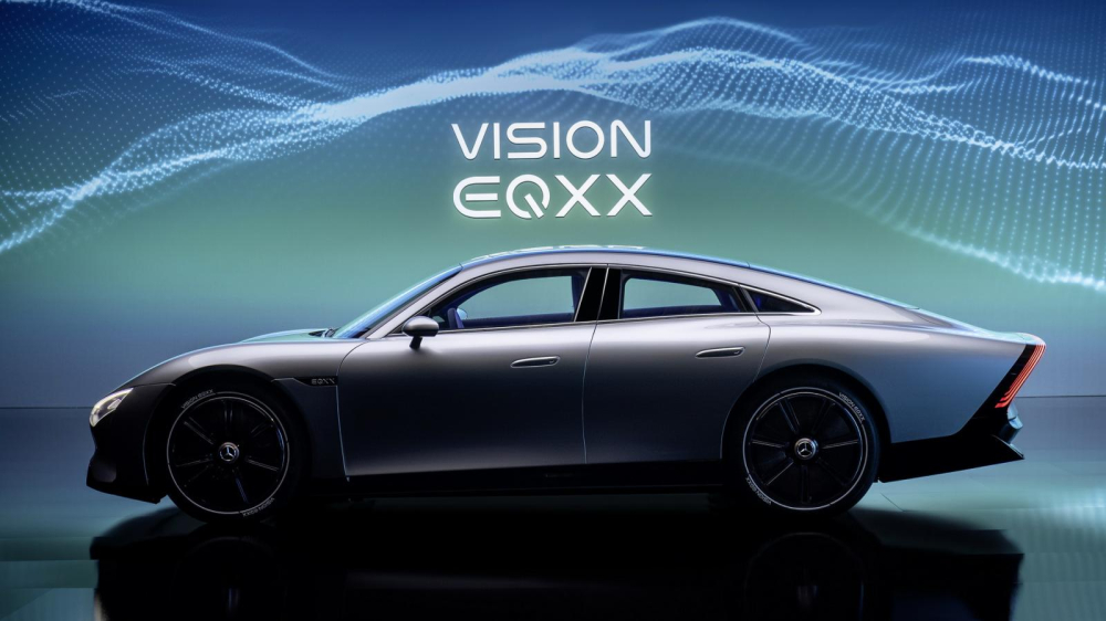 Mercedes-Benz Vision EQXX có trọng lượng khá thấp