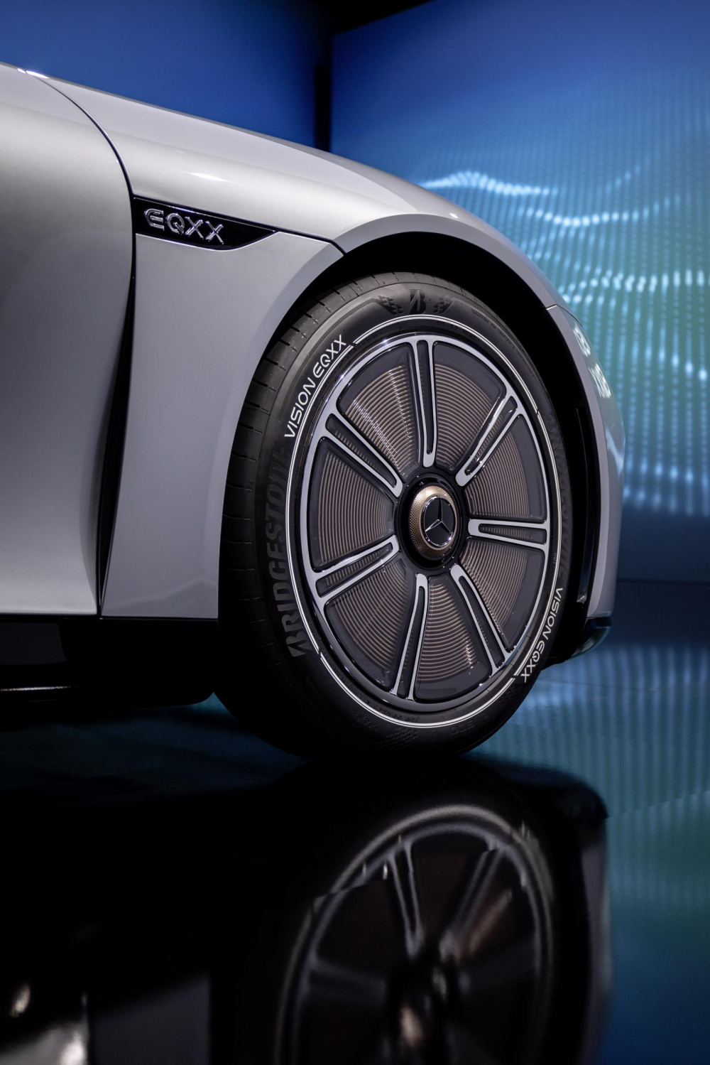 Vành 20 inch của Mercedes-Benz Vision EQXX