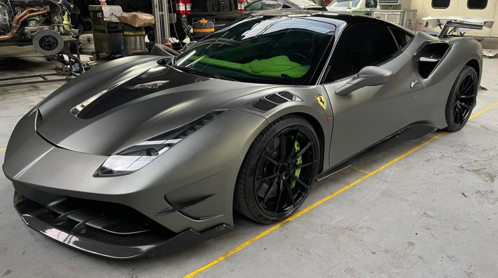 Sau 3 tháng miệt mài được thợ Việt lột xác, Ferrari 488 GTB độ Misha Designs đã hoàn thiện, chủ nhân còn lột xác nội thất